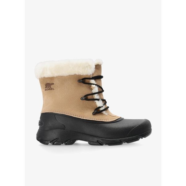 Buty zimowe damskie Sorel Snow Angel. Brązowe obuwie trekkingowe damskie Sorel, na zimę. Za 486.99 zł.