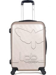Les P´tites Bombes Walizka "Norine-A" w kolorze beżowym - 36 x 60 x 26 cm rozmiar: onesize. Brązowe walizki bez wzorów, z materiału. Za 195.99 zł.