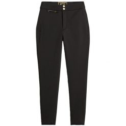 Damskie legginsy Superdry Luxe. Czarne legginsy damskie Superdry., s, bez wzorów. W wyprzedaży za 778.65 zł.