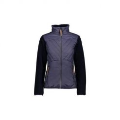 Bluza sportowa damska CMP Bluza Damska 3H39276GRANAT. Fioletowe bluzy bez kaptura damskie CMP, xs. Za 557.00 zł.