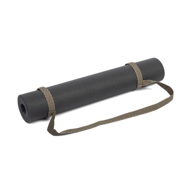 Pasek do transportu maty na rzep Bodhi Velcro. Szare paski damskie BODHI, bez wzorów, sportowe. W wyprzedaży za 29.99 zł.