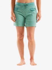 Spodenki wspinaczkowe damskie E9 Mix Short. Zielone szorty damskie E9, bez wzorów, z bawełny. Za 357.49 zł.