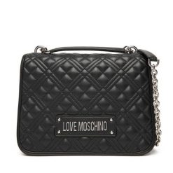 Torebka LOVE MOSCHINO. Czarne torebki klasyczne damskie Love Moschino, bez wzorów, bez dodatków. Za 659.99 zł.