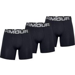 Bokserki Under Armour Rival Charged Cotton 3 Pack Black 2021. Czarne bokserki męskie Under Armour, bez wzorów. Za 109.99 zł.