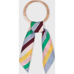 Pieces - Apaszka Sama. Zielone apaszki damskie Pieces, bez wzorów, z poliesteru. W wyprzedaży za 24.90 zł.