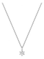 Glanzstücke München Srebrny naszyjnik z zawieszką - dł. 40 cm rozmiar: onesize. Szare naszyjniki damskie Glanzstücke München, srebrne. Za 78.99 zł.