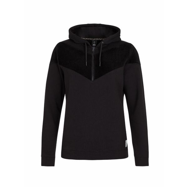 Damska bluza rozpinana 1/4 Protest Nxgatami. Czarne bluzy bez kaptura damskie Protest, bez wzorów, bez ramiączek, bez kaptura. W wyprzedaży za 189.50 zł.