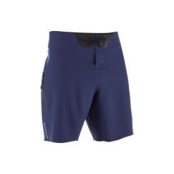 Spodenki surfing długie BS 900S Tonal. Niebieskie szorty męskie OLAIAN, z elastanu, bez kołnierzyka. W wyprzedaży za 39.99 zł.