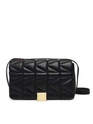 KARL LAGERFELD Torebka A3W30334 Czarny. Czarne listonoszki damskie Karl Lagerfeld, bez wzorów, ze skóry, bez dodatków. Za 1,149.00 zł.