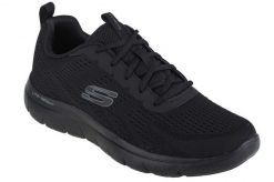 Buty sportowe Sneakersy męskie, Skechers Summits-Torre. Czarne buty sportowe na co dzień męskie Skechers, z materiału, bez zapięcia, trekkingowe. Za 313.95 zł.