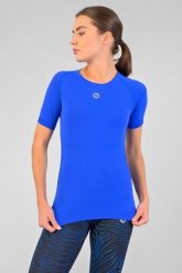 Koszulka z krótkim rękawem sportowa damska Nessi Sportswear Ultra. Czerwone bielizna termoaktywna damska NESSI SPORTSWEAR, l, z dzianiny, bez kołnierzyka, bez ramiączek. Za 299.00 zł.