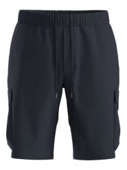 Hugo Boss Bojówki w kolorze granatowym rozmiar: 46. Niebieskie szorty męskie Hugo Boss, bez wzorów. Za 339.99 zł.