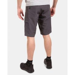 Szorty Kilpi Kilkis. Szare szorty męskie Kilpi, bez kołnierzyka. Za 215.49 zł.