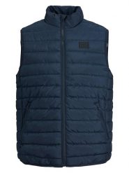 Jack & Jones Kamizelka "Wing" w kolorze granatowym rozmiar: M. Niebieskie kamizelki męskie Jack & Jones, m. Za 96.60 zł.