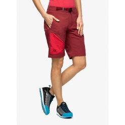 Spodenki turystyczne damskie Mountain Equipment Comici Short. Czerwone szorty damskie MOUNTAIN EQUIPMENT, bez wzorów, sportowe. Za 293.99 zł.