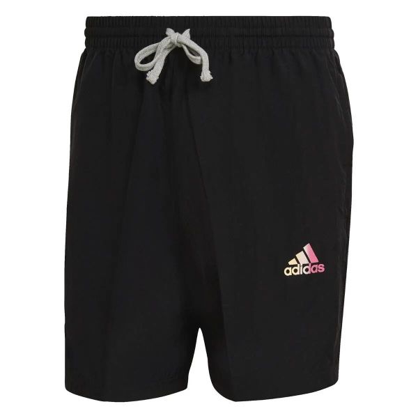 Spodenki męskie ADIDAS M FAVS Q2 SHO XS. Czarne szorty męskie Adidas, bez wzorów, z materiału, eleganckie. Za 129.00 zł.