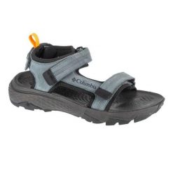 Męskie Sandały Peakfreak Rush Nubuck. Szare sandały męskie Columbia, z nubiku, bez zapięcia. Za 426.99 zł.