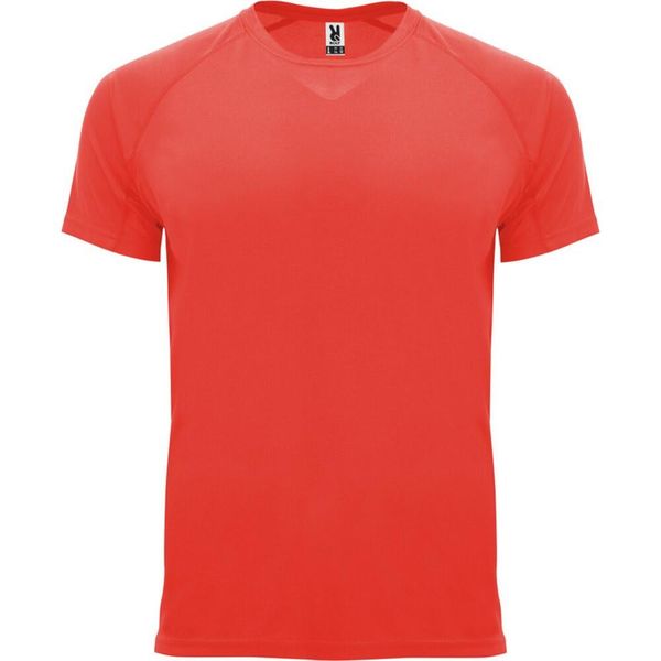 Męska Koszulka Sportowa Z Krótkim Rękawem Bahrain. Brązowe t-shirty sportowe męskie ROLY, m, bez ramiączek, trekkingowe. Za 27.99 zł.