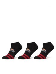 Ellesse Skarpety krótkie SAAC0876011N Czarny. Czarne skarpetki damskie Ellesse, bez wzorów, z bawełny. Za 49.99 zł.