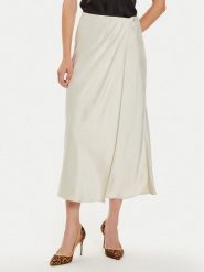 Guess Spódnica midi Anastasia W4BD56 WGIG2 Écru Regular Fit. Spódniczki damskie Guess, m, z aplikacjami, z syntetyku, midi. Za 499.99 zł.