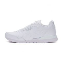 Buty Puma St Runner V3 L 38485510 białe. Białe buty sportowe na co dzień męskie z materiału, bez zapięcia. Za 365.58 zł.