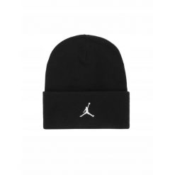 Czapka zimowa Air Jordan Peak Satin-Lined Beanie Czarna - HJ3224-010. Czarne czapki zimowe damskie Jordan. Za 159.85 zł.