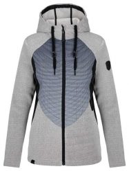 Damski sweter sportowy Loap Galvara szary. Szare swetry klasyczne damskie LAP, s, z materiału, bez kołnierzyka. Za 238.99 zł.