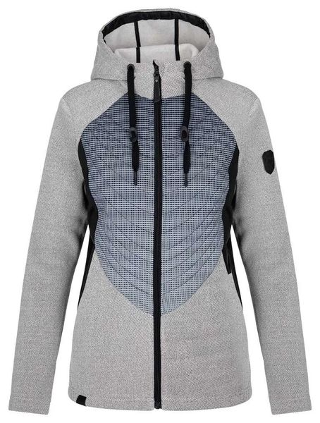 Damski sweter sportowy Loap Galvara szary. Szare swetry klasyczne damskie LAP, s, z materiału, bez kołnierzyka. Za 238.99 zł.