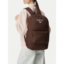 Plecak Roxy. Brązowe plecaki damskie Roxy, bez wzorów. Za 59.99 zł.