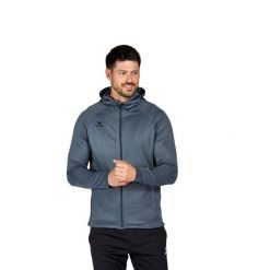 Bluza dresowa z kapturem Erima Liga Star. Czarne bluzy z kapturem męskie Erima, m, z dresówki. Za 317.99 zł.