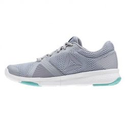 Buty do chodzenia damskie Reebok Flexile. Szare obuwie treningowe damskie Reebok, do biegania. Za 288.00 zł.