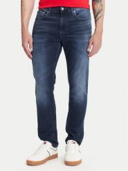 Tommy Jeans Jeansy Austin DM0DM21901 Granatowy Slim Fit. Niebieskie jeansy męskie Tommy Jeans. Za 409.99 zł.