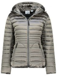 Geographical Norway Kurtka pikowana "Breezi" w kolorze jasnoszarym rozmiar: XXL. Szare kurtki damskie Geographical Norway, xxl, bez wzorów, bez kaptura. Za 208.83 zł.