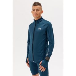Bluza sportowa treningowa Rough Radical Activ Run Men. Czarne bluzy bez kaptura męskie ROUGH RADICAL, bez wzorów, sportowe, bez kołnierzyka, bez ramiączek. W wyprzedaży za 151.92 zł.