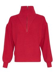 MOSS COPENHAGEN Sweter "Sitara" w kolorze różowym rozmiar: XS/S. Różowe golfy damskie MOSS COPENHAGEN, s, bez wzorów, bez ramiączek. Za 100.99 zł.