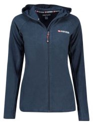 ANAPURNA Kurtka polarowa "Tugoodana" w kolorze granatowym rozmiar: XXL. Niebieskie kurtki damskie ANAPURNA, xxl, bez wzorów, z polaru, bez kaptura. Za 56.99 zł.