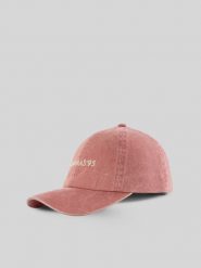 4F Czapka z daszkiem strapback damska - koralowa S/M (58cm). Brązowe czapki z daszkiem damskie 4f, bez wzorów, z bawełny. Za 69.99 zł.