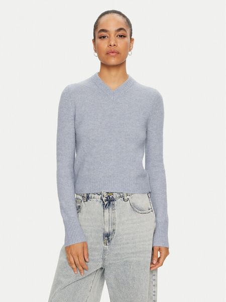 DAY BIRGER ÉT MIKKELSEN Sweter Rosa DAY65243467 Niebieski Slim Fit. Niebieskie swetry klasyczne damskie Day Birger et Mikkelsen, xs, z wełny, bez kołnierzyka. Za 469.99 zł.