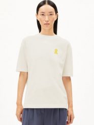 ARMEDANGELS Koszulka - Iconic A Tarjaa Kobiety Bawełna beżowy, XL. Brązowe t-shirty damskie ARMEDANGELS, xl, bez wzorów, z bawełny, bez kołnierzyka. Za 179.95 zł.
