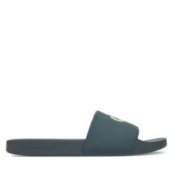 Klapki Calvin Klein Jeans. Zielone klapki i japonki męskie Calvin Klein Jeans, z jeansu. Za 139.99 zł.