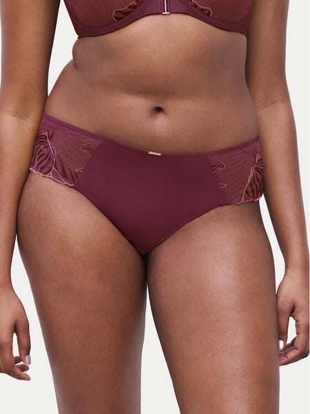 Chantelle Bokserki Legend C15YB0 Bordowy. Czerwone bokserki i panty damskie Chantelle, bez wzorów, z syntetyku. Za 219.99 zł.