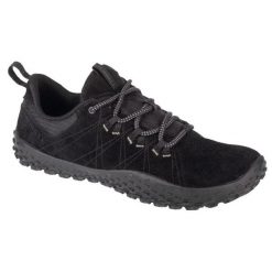 Buty Merrell Wrapt J037753 czarne. Czarne buty sportowe na co dzień męskie ze skóry, bez zapięcia. Za 687.35 zł.
