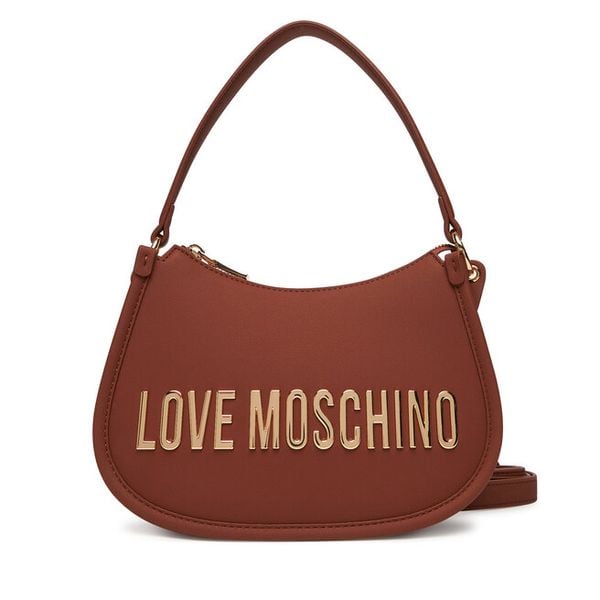 Torebka LOVE MOSCHINO. Brązowe torebki klasyczne damskie Love Moschino, bez wzorów, bez dodatków. Za 659.99 zł.