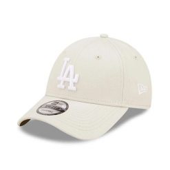 Czapka z daszkiem Los Angeles Dodgers League Essential 9Forty. Białe czapki męskie New Era, bez wzorów. Za 179.00 zł.
