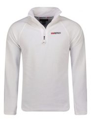 Geographical Norway Bluza polarowa "Tug" w kolorze białym rozmiar: 3XL. Białe bluzy bez kaptura męskie Geographical Norway, xl, z materiału. Za 83.42 zł.