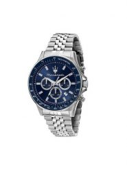 Maserati Zegarek Sfida Chronograph R8873640025 Srebrny. Szare zegarki męskie maserati, srebrne. Za 1,349.00 zł.