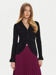 TWINSET Kardigan 242TT3123 Czarny Slim Fit. Czarne kardigany damskie Twinset, m, bez wzorów, z syntetyku. Za 1,349.00 zł.