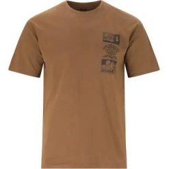 Whistler Arwen M S-S T-shirt - 100% bawełna, Teak. Brązowe t-shirty męskie WHISTLER, m, bez wzorów, z bawełny, bez kołnierzyka. Za 86.94 zł.