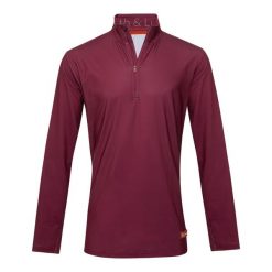Bluza narciarska Męska Gareth & Lucas Thirty-Nine. Czerwone bluzy bez kaptura męskie GARETH & LUCAS, m, z elastanu. Za 179.99 zł.