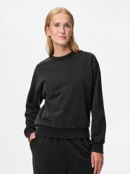 Pieces Bluza "Pcchilli" w kolorze czarnym rozmiar: XS. Czarne bluzy bez kaptura damskie Pieces, xs. Za 61.60 zł.